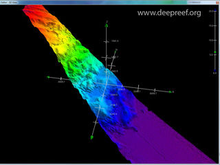 RV Sonne bathymetry survey across the Coral Sea