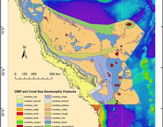 New map details reefs, mountains and canyons of Coral Sea