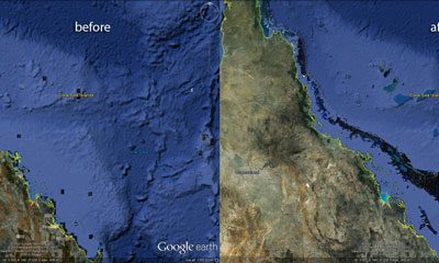 Contribution to new Google Earth underwater terrain