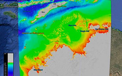 Northern Australia bathymetry