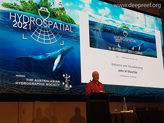 Hydrospatial 2021 Conference live in Cairns, Australia